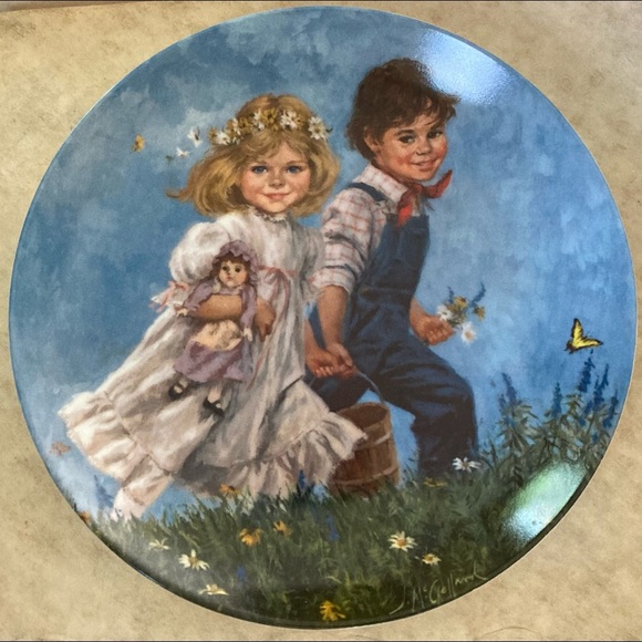 Bradford Exchange 1986 “Jack AND Jill” Collectible Plate